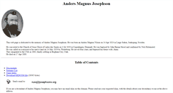 Desktop Screenshot of josephsons.org