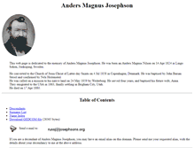 Tablet Screenshot of josephsons.org